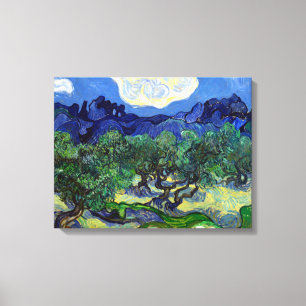 Vincent van Gogh Olive Trees Canvas Afdruk