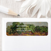 Vincent van Gogh - Olive Trees Etiket (Insitu)