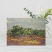 Vincent van Gogh - Olive Trees Kaart (Staand voorkant)
