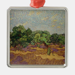 Vincent van Gogh - Olive Trees Metalen Ornament