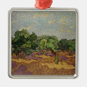 Vincent van Gogh - Olive Trees Metalen Ornament