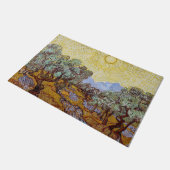 Vincent van Gogh - Olive Trees, Yellow Sky en Sun Deurmat (Schuin)