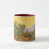 Vincent van Gogh - Olive Trees, Yellow Sky en Sun Mok (Midden)