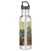 Vincent van Gogh - Olive Trees, Yellow Sky en Sun Waterfles (Achterkant)