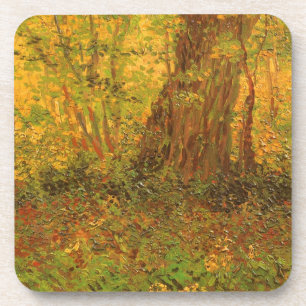 Vincent van Gogh - Ondergroei Bier Onderzetter