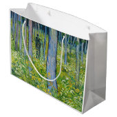 Vincent van Gogh - Ondergroei met twee figuren Groot Cadeauzakje (Achterkant Gekanteld)