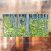 Vincent van Gogh - Ondergroei met twee figuren Raamsticker (Vel 2)