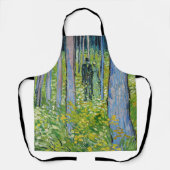 Vincent van Gogh - Ondergroei met twee figuren Schort (Voorkant)