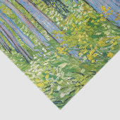 Vincent van Gogh - Ondergroei met twee figuren Tissuepapier (Detail)