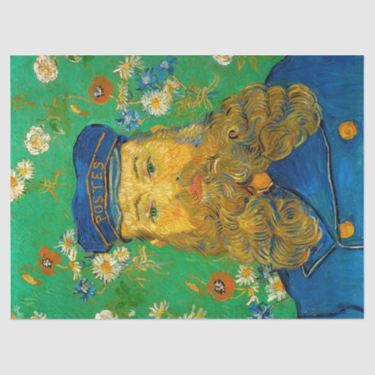 Vincent Van Gogh ontkoppeling van bloemen Tissuepapier (Voorkant)
