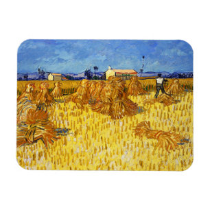 Vincent van Gogh - Oogst in Provence Magneet