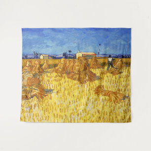 Vincent van Gogh - Oogst in Provence Wandkleed