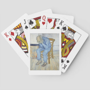 Vincent van Gogh Oud Man op sorrow Pokerkaarten