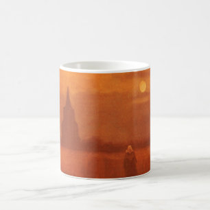 Vincent van Gogh - Oude toren op de velden Koffiemok