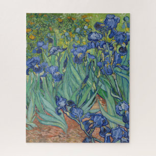 Vincent Van Gogh Paarse Irise Masterstuk kunst Legpuzzel