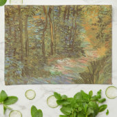 Vincent van Gogh - Pad in het Bos Theedoek (Gevouwen)
