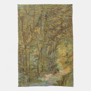 Vincent van Gogh - Pad in het Bos Theedoek