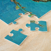 Vincent Van Gogh painting Almond Blossoms Legpuzzel (Zijkant)