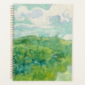 Vincent Van Gogh painting Green wheat field (Devant)