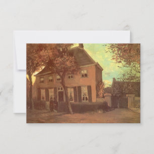 Vincent van Gogh - Pastorie te Nuenen Kaart