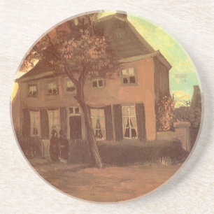 Vincent van Gogh - Pastorie te Nuenen Zandsteen Onderzetter