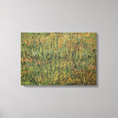Vincent van Gogh - Pasture in Bloom Canvas Afdruk (Voorkant)