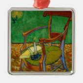 Vincent van Gogh - Paul Gauguin's stoel Metalen Ornament (Voorkant)