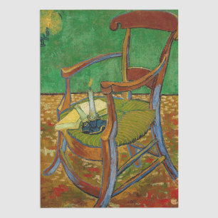 Vincent van Gogh - Paul Gauguin's stoel Tissuepapier