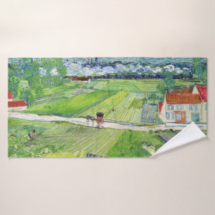 Vincent van Gogh - Paysage avec Carrosse & Train