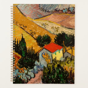 Vincent van Gogh - Paysage, Maison et Laboureur