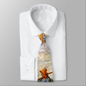 Vincent van Gogh - Peasant Couple gaat werken Stropdas (Gebonden)