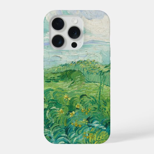 Vincent Van Gogh peinture Champ de blé vert  (Verso)