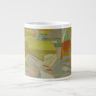 Vincent van Gogh - Piles van Franse romans Jumbo Mok