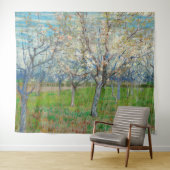 Vincent van Gogh - Pink Orchard Wandkleed (In Situ (horizontaal))