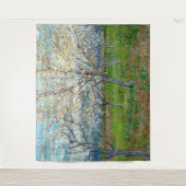 Vincent van Gogh - Pink Orchard Wandkleed (Voorkant)