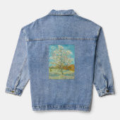 Vincent van Gogh - Pink Peach Tree in Blossom Denim Jacket (Achterkant)