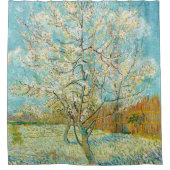 Vincent van Gogh - Pink Peach Tree in Blossom Douchegordijn (Voorkant)