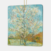 Vincent van Gogh - Pink Peach Tree in Blossom Keramisch Ornament (Links)