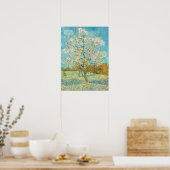 Vincent van Gogh - Pink Peach Tree in Blossom Poster (Keuken)