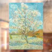 Vincent van Gogh - Pink Peach Tree in Blossom Raamsticker (Vel 2)