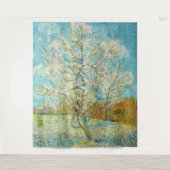Vincent van Gogh - Pink Peach Tree in Blossom Wandkleed (Voorkant)