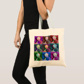 Vincent van Gogh Pop Art Grand Sac fourre-tout (Devant (produit))