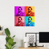 Vincent Van Gogh Pop Art Poster (Thuiskantoor)