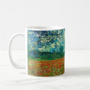 Vincent Van Gogh Poppy Field Fine Art Koffiemok