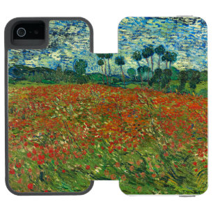 Vincent Van Gogh Poppy Field Floral  Art