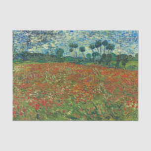 Vincent Van Gogh Poppy Field Floral Art Tissuepapier
