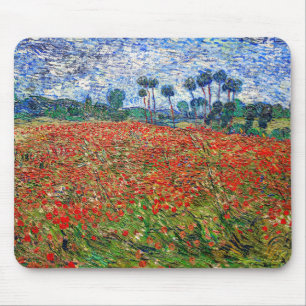 Vincent van Gogh - Poppy Field Muismat