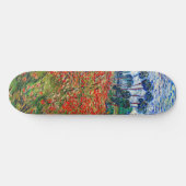 Vincent van Gogh - Poppy Field Skateboard (Horizontaal)