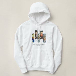 Vincent Van Gogh portret en citaat Hoodie