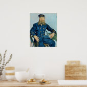 Vincent van Gogh Portret van de postbode Jozef Poster (Keuken)